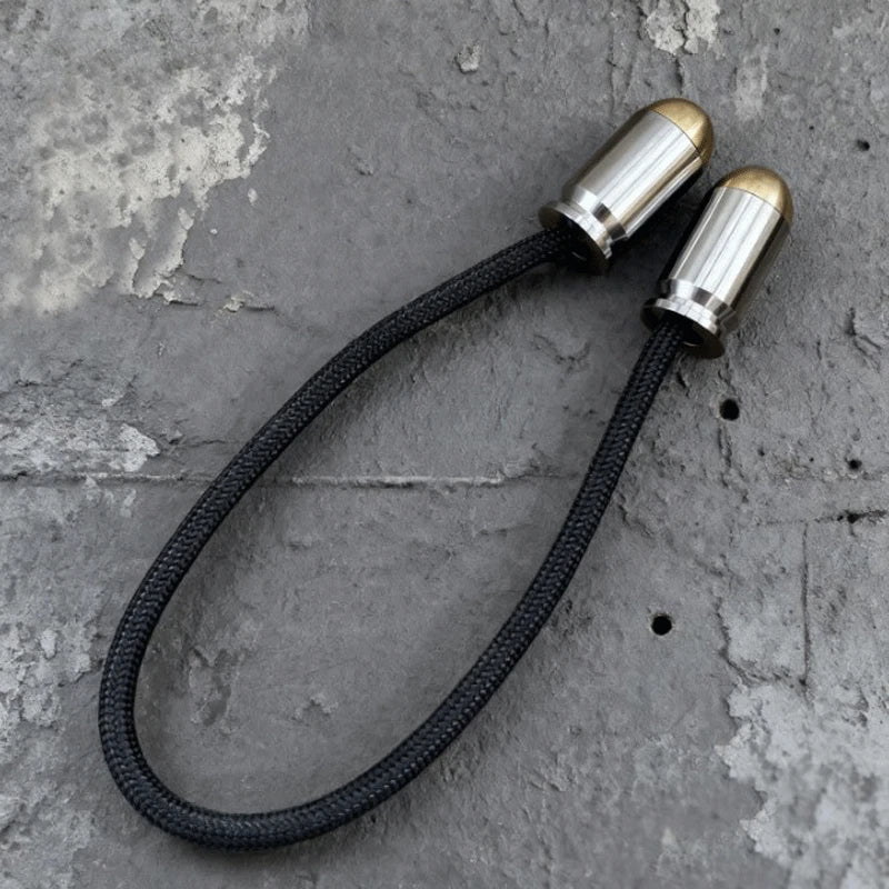 Titanium Begleri Fidget Toy Finger EDC Skill Exercise Paracord Stress Worry Bead 07FC0E-D4 - KOEEK