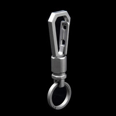 Rotating Titanium Alloy Keychain Dual Quick Release Tool Keyring Car Keychain 07FC0E-D4 - KOEEK