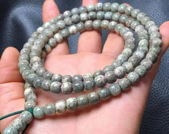108 Beads Mala Necklace 8×9mm Star & Moon Bodhi Prayer ecology HaiNan 07FC0E-D4 - KOEEK