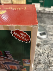 (2008) Lemax Coventry Cove Highway Patrol HQ Lighted Christmas Building Set LEMAX - KOEEK