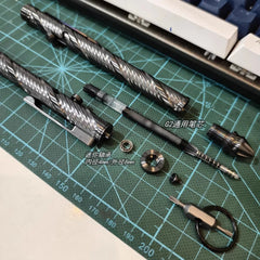 Titanium Alloy Pen Collection Pen Writing Portable Outdoor EDC Tools Pen Gifts 07FC0E-D4 - KOEEK