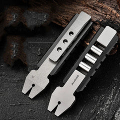 Titanium Alloy Decompression Outdoor Multifunctional EDC Survival Tool Gifts 07FC0E-D4 - KOEEK