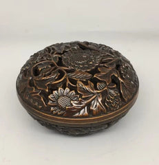 Powder box chrysanthemum incense burner 07FC0E-D4 - KOEEK