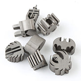 EDC Titanium Alloy Folding Knife Handle Lanyard Bead Umbrella Rope Pendant Tools 07FC0E-D4 - KOEEK