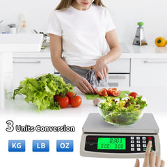 Commercial Food Scale 40KG Large Digital Scale Baking Cooking Bread Meat Weights