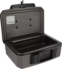 Fireproof safe with key lock, chest locker for home or traveling 07FC0E-D4 - KOEEK