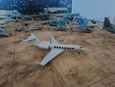3D printed 1/400/700 model of the American Gulfstream G650 business jet 07FC0E-D4 - KOEEK