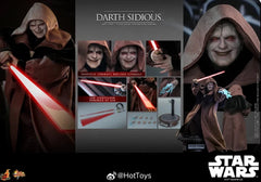 Hot Toys MMS745 Star Wars III Revenge of the Sith Darth Sidious Figure Model Toy HOT_TOYS - KOEEK