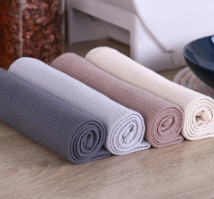 Dish Towels Set, Cotton Waffle Weave Kitchen Towels 4 Pieces,Super Absorbent 07FC0E-D4 - KOEEK