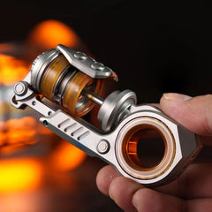 Stainless Steel EDC Fidget Toy Focus Pusher Egg, ADHD Stress Relief Gift 07FC0E-D4 - KOEEK