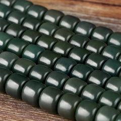 7*9mm Natural Green Bodhi 108 Buddha Prayer Beads Bracelet Amulet Necklace 07FC0E-D4 - KOEEK