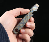 1PC Titanium Alloy Multi-Tool Pry Bar Crowbar Bottle Opener Wrench Outdoor EDC 07FC0E-D4 - KOEEK