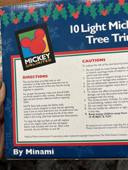 Disney Christmas Tree String Lights Mickey Mouse Goofy Donald NIB DISNEY - KOEEK