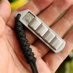 Pocket Click Clicker Magnetic Push Card Hand Fidget decompression Interest EDC 07FC0E-D4 - KOEEK