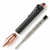 Hot Carbon Fiber+ Aluminum Pocket Ball Pen Stylus Touch Screen Signature Pen EDC EDC - KOEEK