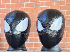 Spider-Man 2 Venom Cosplay Mask FRP Helmet Full Face Black Halloween Prop 1pc 07FC0E-D4 - KOEEK