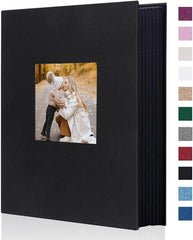 Fabric Photo Album 4x6 300 Large Capacity Family Wedding Anniversary 07FC0E-D4 - KOEEK