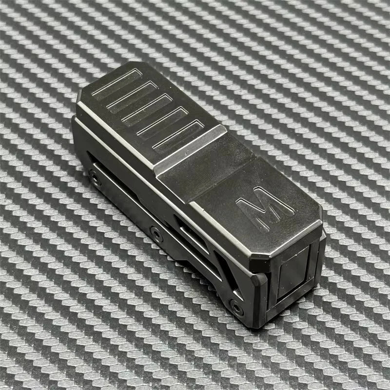 Black M EDC Fidget Slider Zinc Alloy Fidget Toys ADHD Toys Office Desktop Toys 07FC0E-D4 - KOEEK