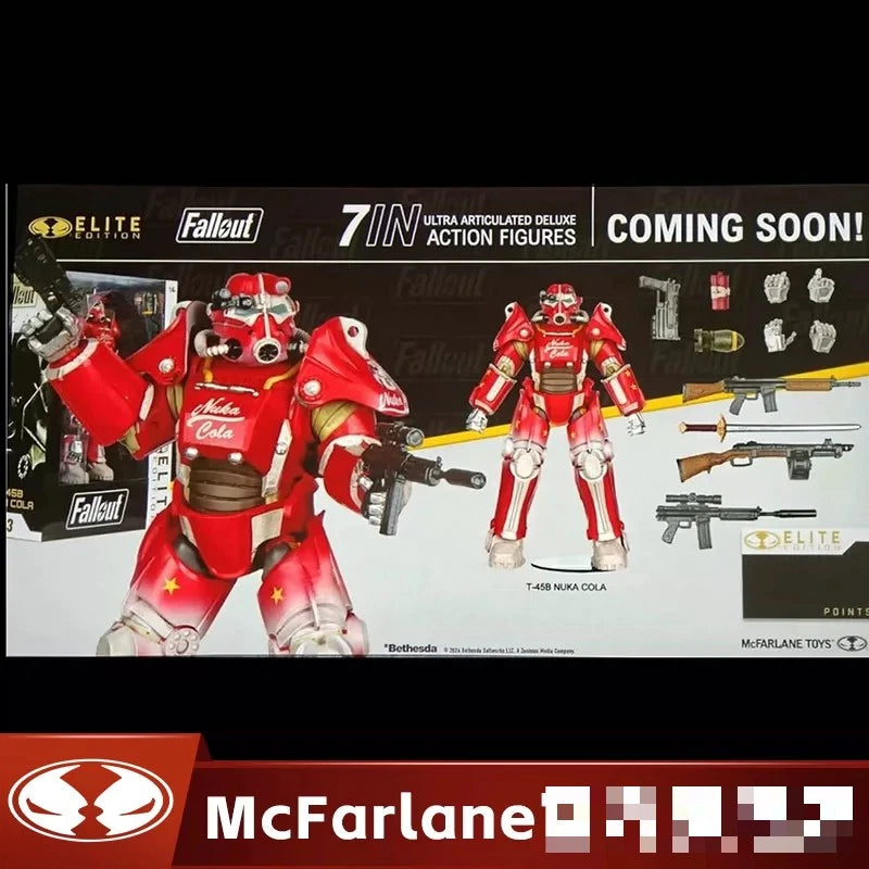 McFarlane Fallout Nuka‑Cola T‑45B Power Armor Elite Edition 7in Action‑Figure MCFARLANE - KOEEK