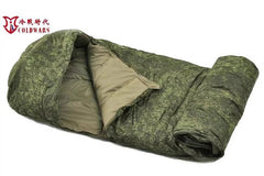 Russian Army Sleeping Bag EMR Insulated Hunting Outdoor Hiking Cold-proof 07FC0E-D4 - KOEEK