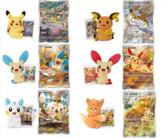 Pokemon TCG Chinese SC Nuzzle Cheeks Plush Toy Card Display Gift Box Confirmed 07FC0E-D4 - KOEEK