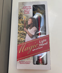 ! Christmas Magic Light Wand w/ Remote Control, Light & Sound, Red Wand NIB MAGIC - KOEEK