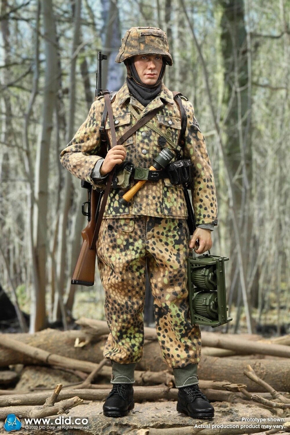 DID D80171 WWII Army German 12th Panzer Division Lio 1/6 Soldier Action Figure DID - KOEEK