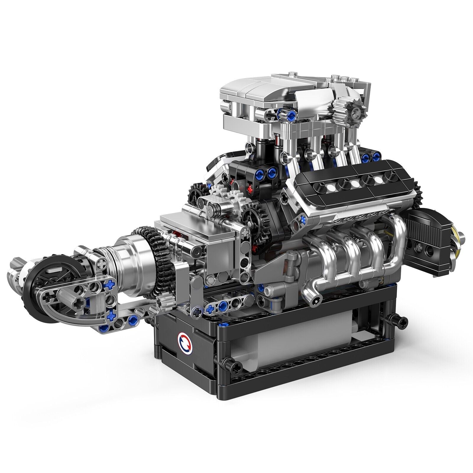 new Mould King 10206 V8 Engine Motor Model Building Block Kid Adult Toy STEM DIY MOULD KING - KOEEK