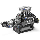 new Mould King 10206 V8 Engine Motor Model Building Block Kid Adult Toy STEM DIY MOULD KING - KOEEK