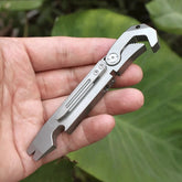 TC4 Titanium Crowbar Pry Bar Wrench Spanner Bottle Opener Clip Quality EDC Tool 07FC0E-D4 - KOEEK