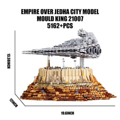 new Mould King 21007 Empire Jedha City Destroyer Cruise Star Ship Building Block UCS MOULD KING - KOEEK