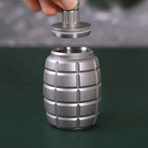 100ml Titanium Hip Flask Portable Leakproof Pocket Flagon Screw Cap EDC Bottles 07FC0E-D4 - KOEEK