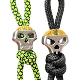 Steampunk Skull Titanium alloy EDC Tool Paracord Lanyard Keychain 07FC0E-D4 - KOEEK