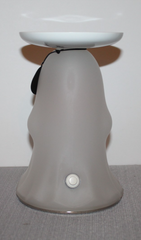 ! NIB Bath and Body Works Light-up Ghost Pedestal 3-Wick Candle Holder! 07FC0E-D4 - KOEEK