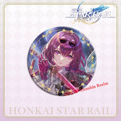 Anime Honkai: Star Rail Figure Metal Pin Brooch Badge Art 6Pcs/Set Display Gift 07FC0E-D4 - KOEEK