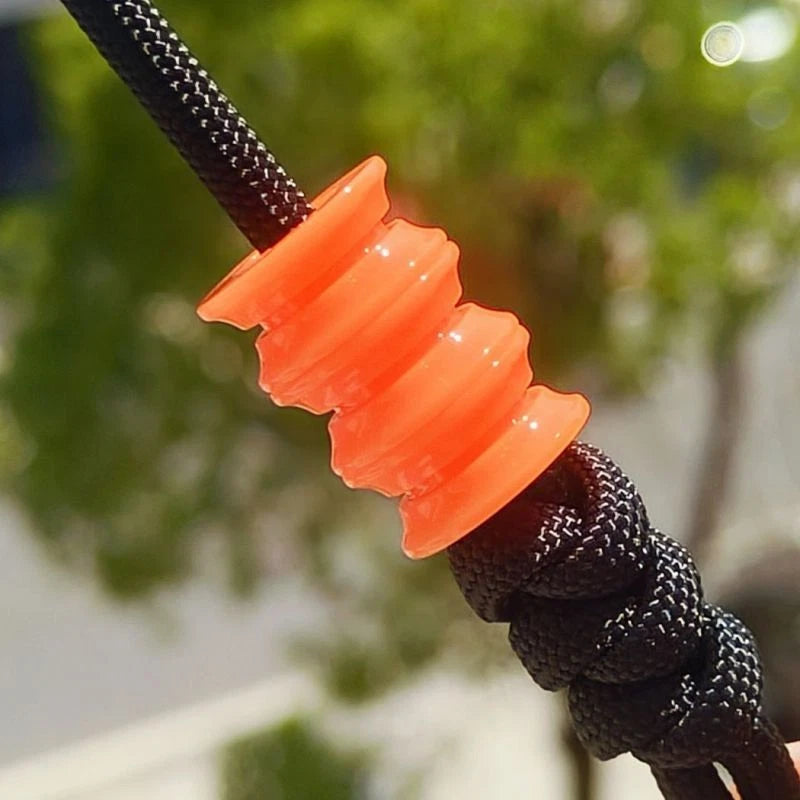 EDC Resin Knife Lanyard Bead Necklace Paracord Pendant Bracelet Making Charm DIY 07FC0E-D4 - KOEEK