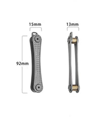EDC Creative Titanium Keys Storage Holder for Men's Personalized Key bag Tool 07FC0E-D4 - KOEEK