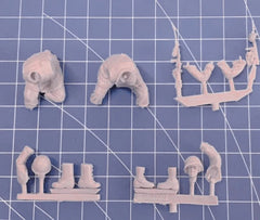 1/35 Resin Figure Model Kit Modern US Infantry 2 Figures Unassembled Unpainted 07FC0E-D4 - KOEEK