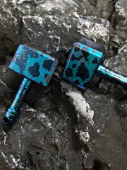 Titanium EDC Key Chain Necklace Hammer Pendant DIY Beads Paracord Bead Zip Head- 07FC0E-D4 - KOEEK