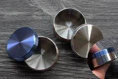 Round Travel Waterproof Titanium Alloy Pill Holder Box Medicine Container Case 07FC0E-D4 - KOEEK