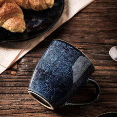 Coffee Mug Set, 12 oz, Set of 6, (Blue)