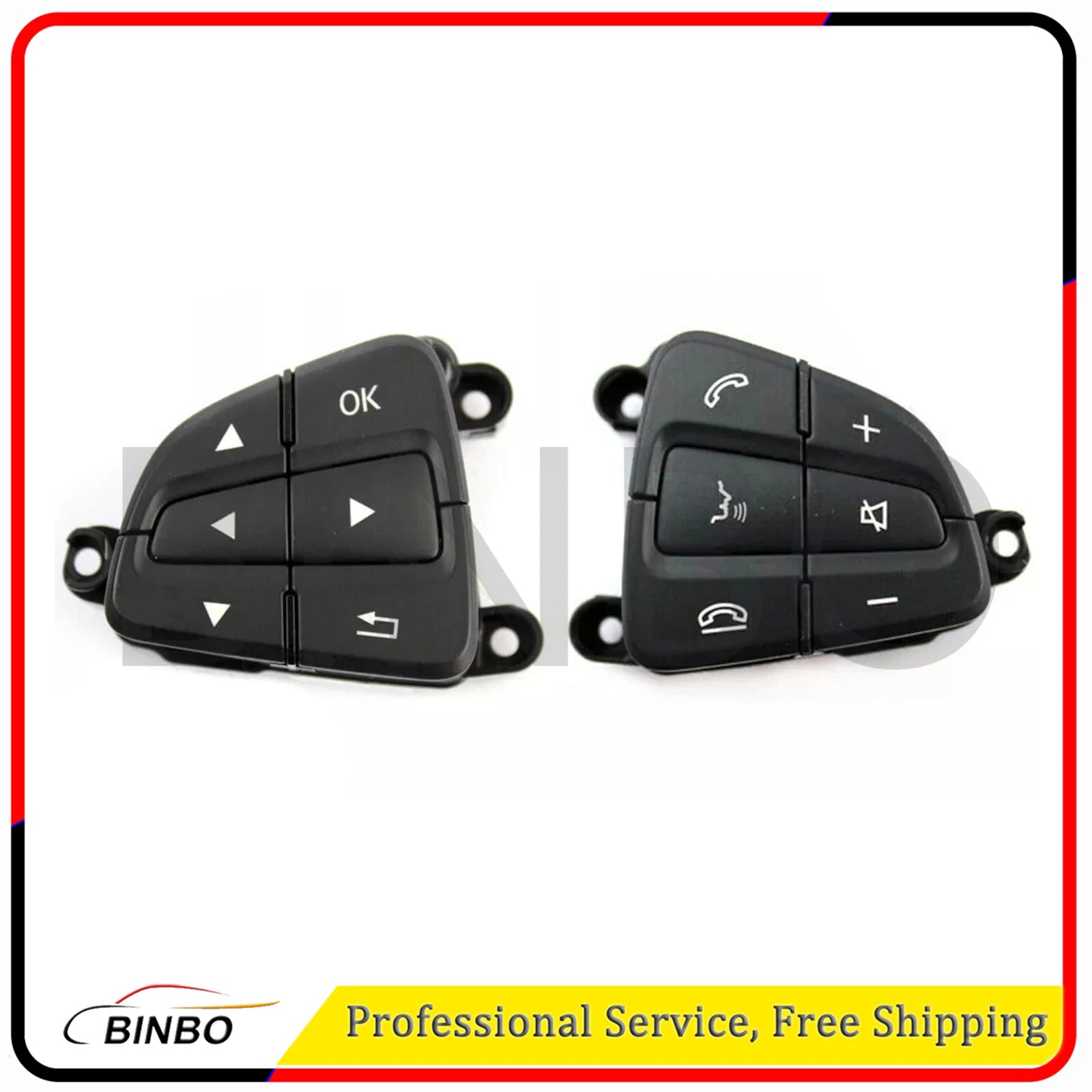 Left Right Steering Wheel Control Switchpack Set For Benz GLA CLA GLS GLE SL 07FC0E-D4 - KOEEK