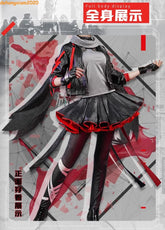 Arknights W Nightingale Women Dress Cosplay Costume Party Fullset Outfit Props 07FC0E-D4 - KOEEK