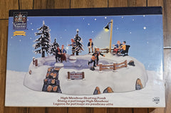 Lemax High Meadow Skating Pond Christmas Village Lighted Sound Animation LEMAX - KOEEK