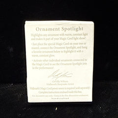 (4) Hallmark Keepsake Christmas 2011 ORNAMENT SPOTLIGHT Star MAGIC Free Ship HALLMARK - KOEEK