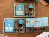 3 Vintage GE 15 Cool Bright Light Set Christmas Bulbs C7 General Electric GE - KOEEK