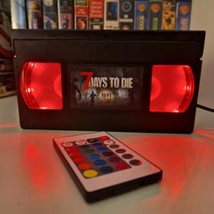 Gaming Designs LED VHS Video Tape Light Lamp Birthday Christmas Gift Idea Retro 07FC0E-D4 - KOEEK