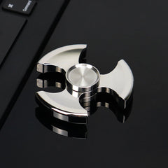 Pure Steel Fidget Hand Spinner Finger Gyro Toys EDC Focus Stress Reliever gift 07FC0E-D4 - KOEEK
