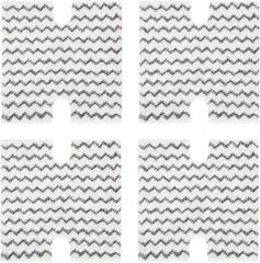 4-pack replacement steam mop pads for Shark Lift-Away Pro 07FC0E-D4 - KOEEK