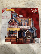 Lemax Christmas Signature Collection Plymouth Fish Market Retired Lighted 2007 LEMAX - KOEEK